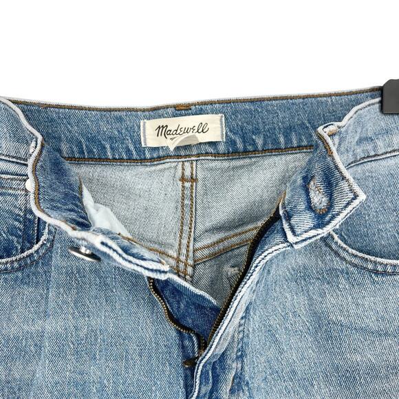 Madewell The 90's Straight Jean Rondell Wash Size 29 Medium Blue - Picture 6 of 8